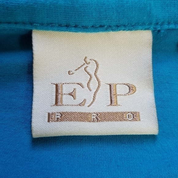 EP Pro Golf Blue V Neck Top - Picture 7 of 8